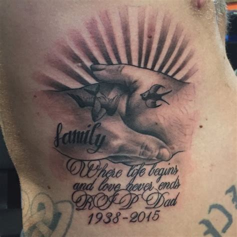 tattoos for a father|tattoos for father's memory.